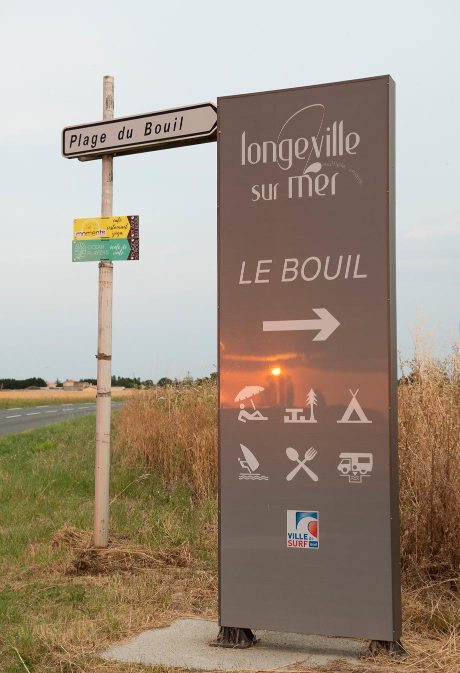 Plage de Longeville sur mer Vendée