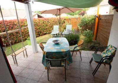 Gîte Longeville sur mer Vendée Terrasse